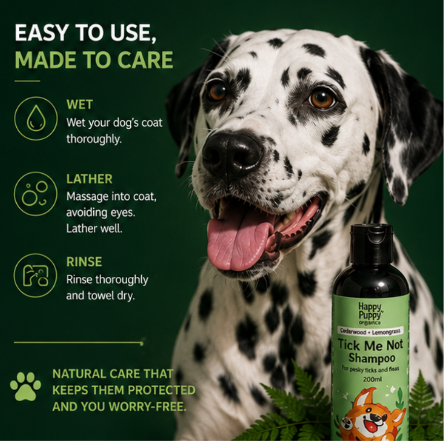 Tick Me Not Shampoo - with Neem and Lemongrass