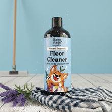 Load image into Gallery viewer, Happy Puppy Organics Natural Enzymatic Floor Cleaner – Powerful, Pet-Safe Clean with Live Bio-Enzymes
