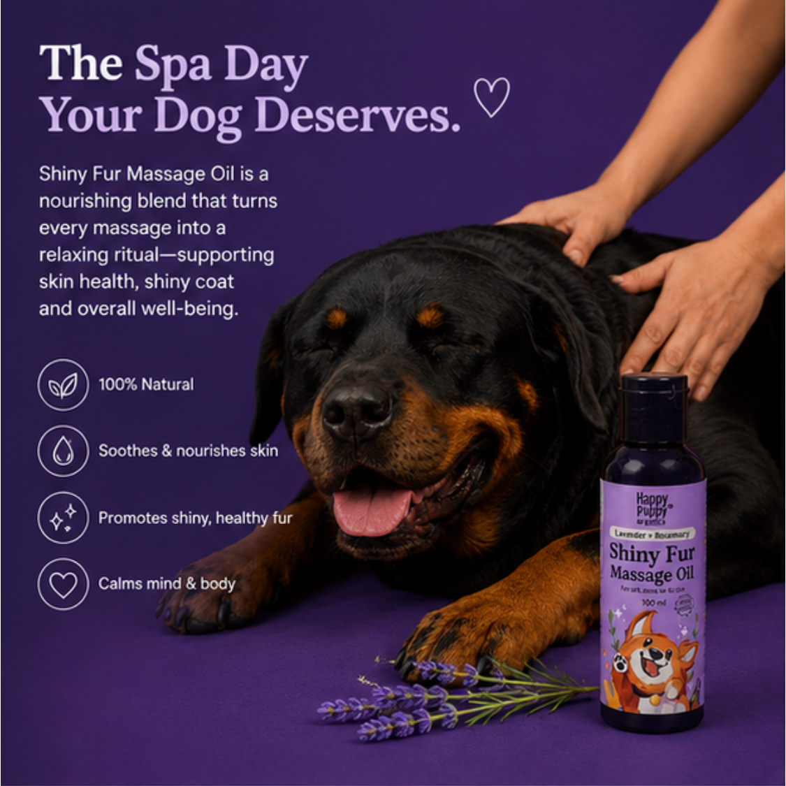 Shiny Fur Spa Oil: Aromatherapy Bliss for Fur Regrowth & Radiant Coat