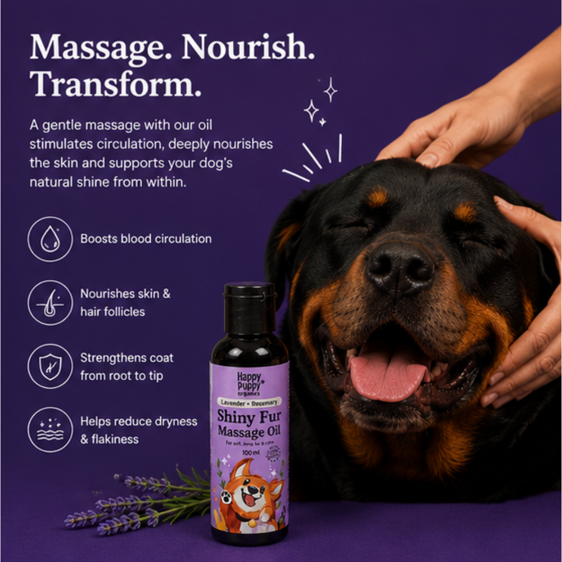 Shiny Fur Spa Oil: Aromatherapy Bliss for Fur Regrowth & Radiant Coat