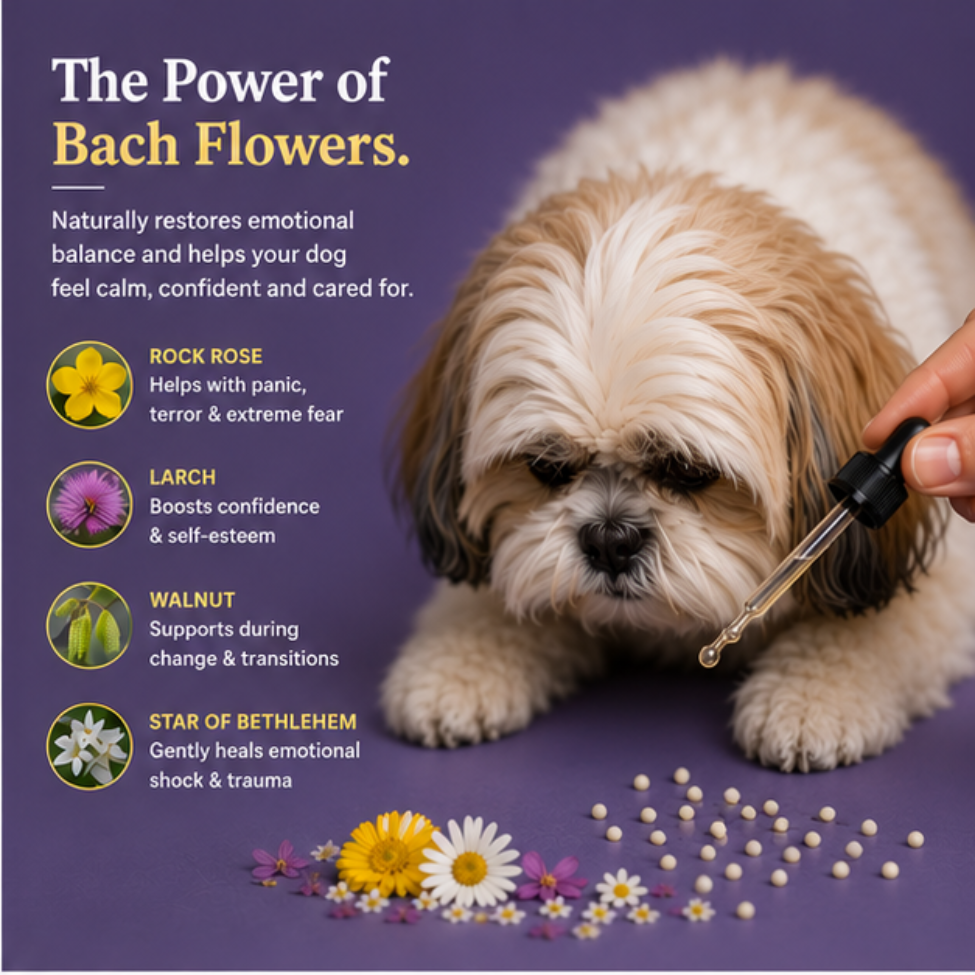 Bach flower therapy for dogs