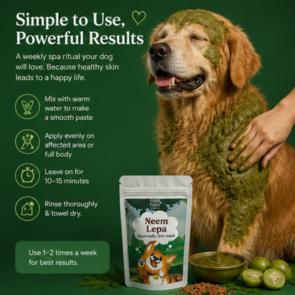Neem Lepa - Ayurvedic neem pack for dogs