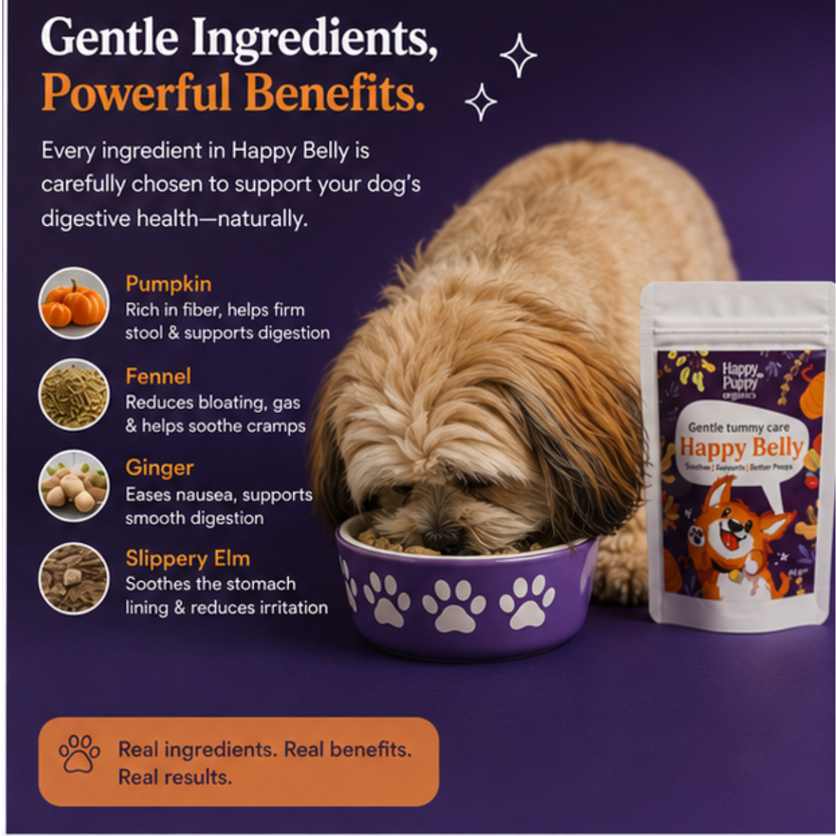 Happy Belly with Slippery Elm