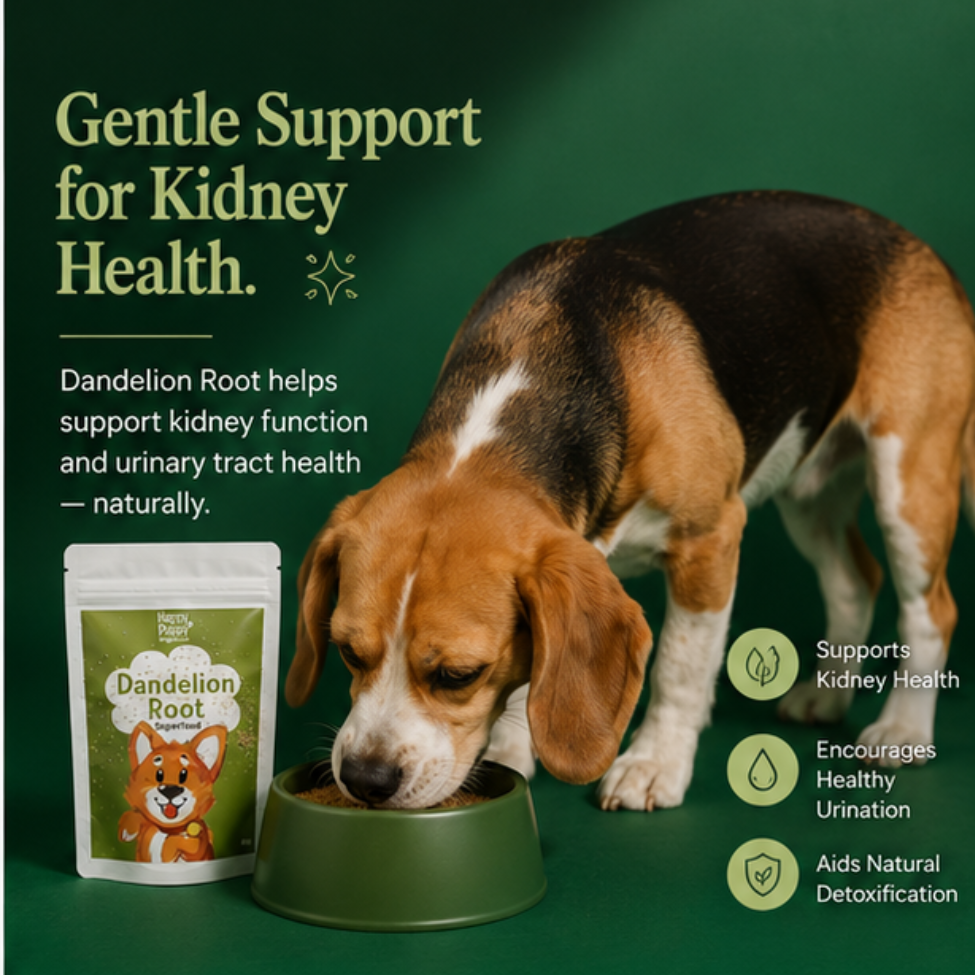 Dandelion Root For Dogs  - Kidney and Detox support