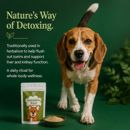 Dandelion Root For Dogs  - Kidney and Detox support