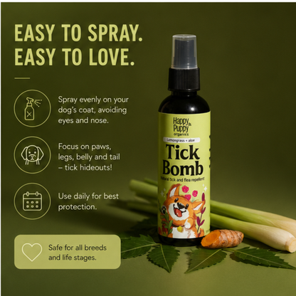 Tick Bomb: Natural Anti-tick Spray