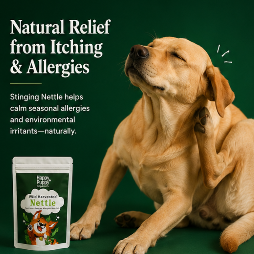 Stinging Nettle - Natural Support for Allergy Relief & Itching in Dogs