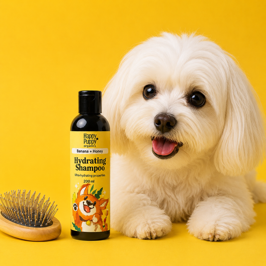Hydrating Shampoo with Banana & Honey - Moisturizing, Gentle, and Natural