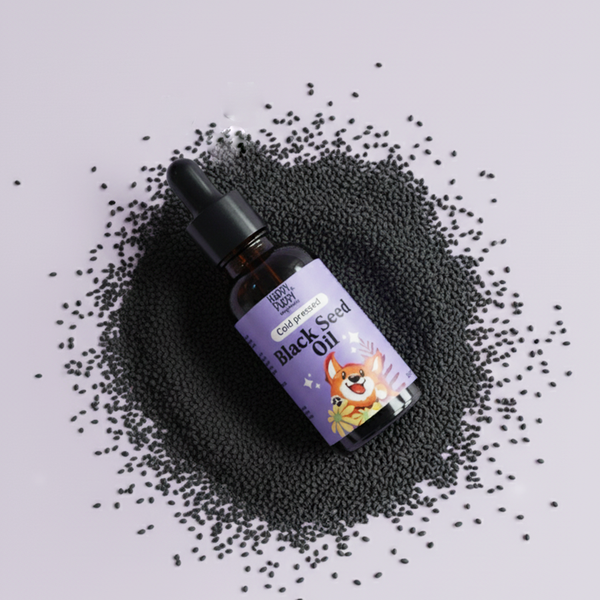 Happy Puppy Organics Black Seed Oil – Powerhouse for Immune, Skin & Digestive Health
