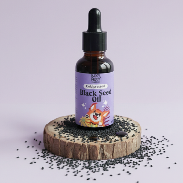 Happy Puppy Organics Black Seed Oil – Powerhouse for Immune, Skin & Digestive Health