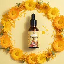 Load image into Gallery viewer, Happy Puppy Organics Solar Macerated Calendula Oil – Gentle Healing &amp; Skin Renewal for Dogs

