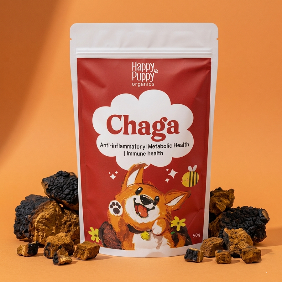 Chaga Mushoom - Cellular Defense & Immune Support for Dogs