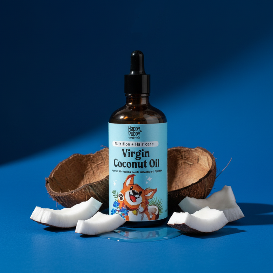 Virgin Coconut Oil for Dogs –  Digestion & Natural Anti-Fungal Support