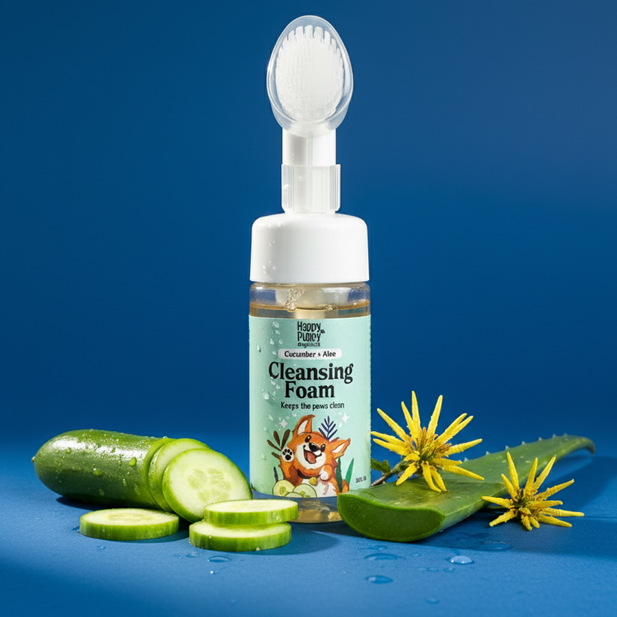 Cleansing Foam for Paws – Deep Cleanse, Soothe & Refresh with Colloidal silver