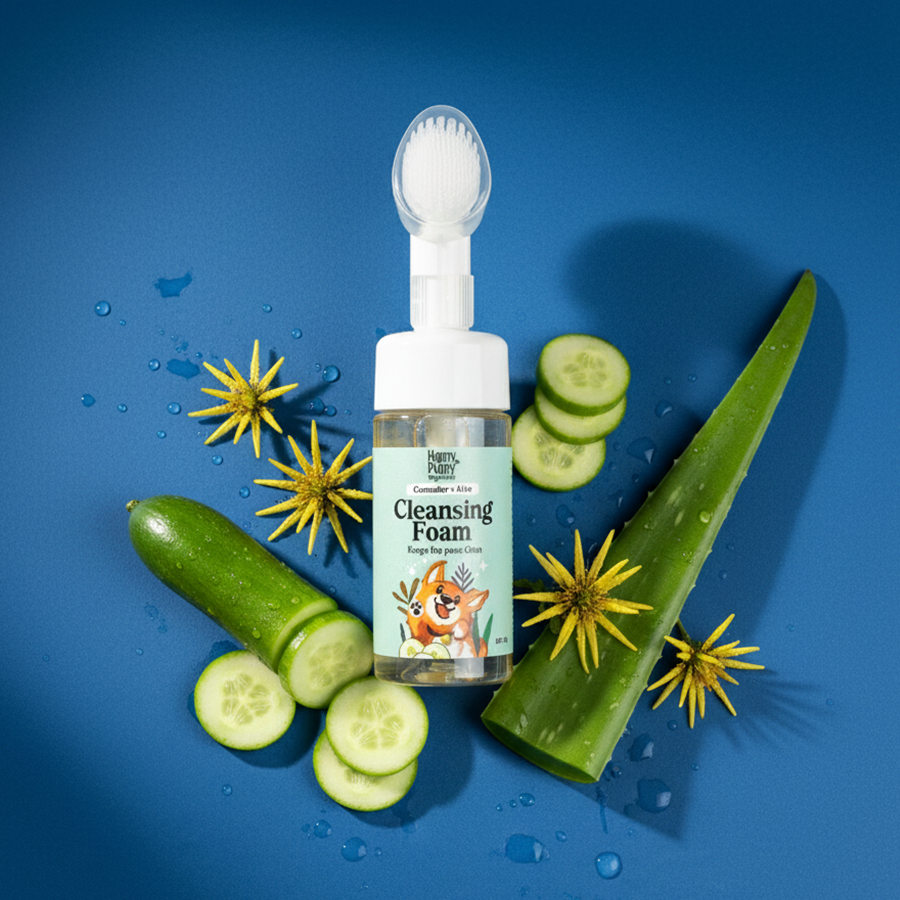 Cleansing Foam for Paws – Deep Cleanse, Soothe & Refresh with Colloidal silver