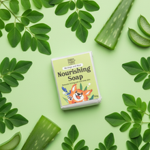 Load image into Gallery viewer, Natural Moringa and Aloe soap for dogs
