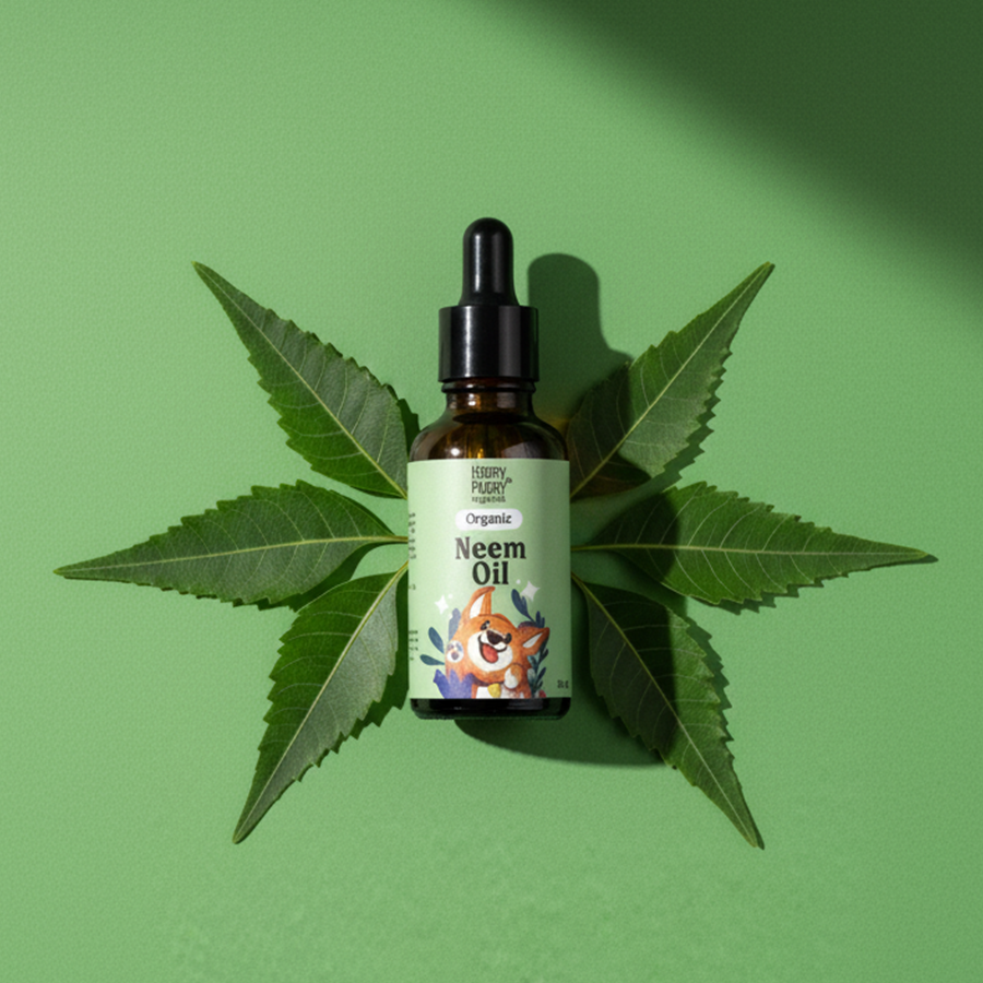 Cold-Pressed Organic Neem Oil – Pure, Powerful Skin & Coat Care for Dogs