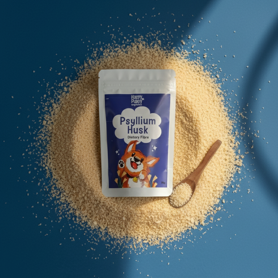 Psyllium Husk For Dogs - Supports Healthy Digestion & Bowel Regularity