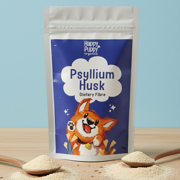Psyllium Husk For Dogs - Supports Healthy Digestion & Bowel Regularity