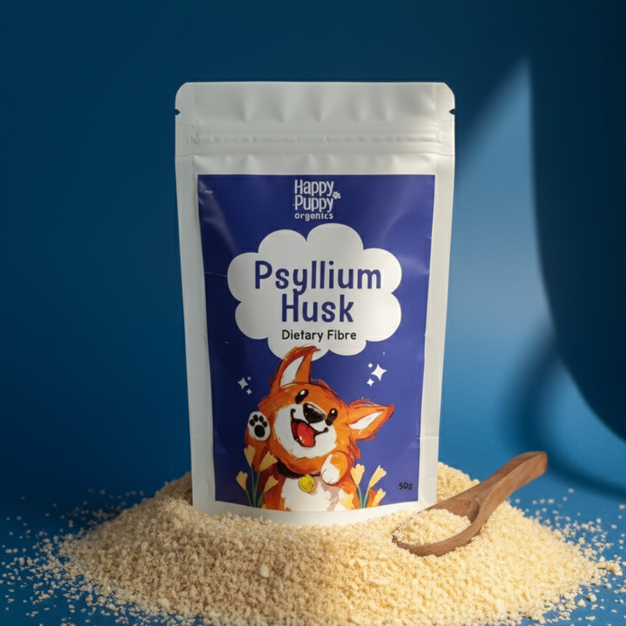 Psyllium Husk For Dogs - Supports Healthy Digestion & Bowel Regularity