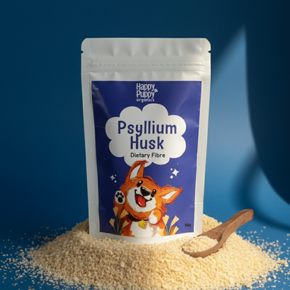 Psyllium Husk For Dogs - Supports Healthy Digestion & Bowel Regularity