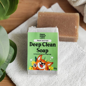 Natural Neem and Tulsi soap for dogs