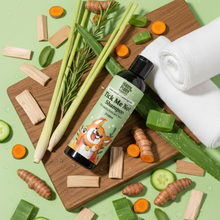 Load image into Gallery viewer, Happy Puppy Organics Tick Me Not Shampoo – Natural Tick Repellent with Lemongrass, Neem, Turmeric &amp; Cedarwood
