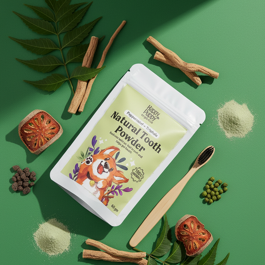 Natural Tooth Powder – Powerful Oral & Gut Health Support for Dogs