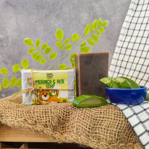 Natural Moringa and Aloe soap for dogs