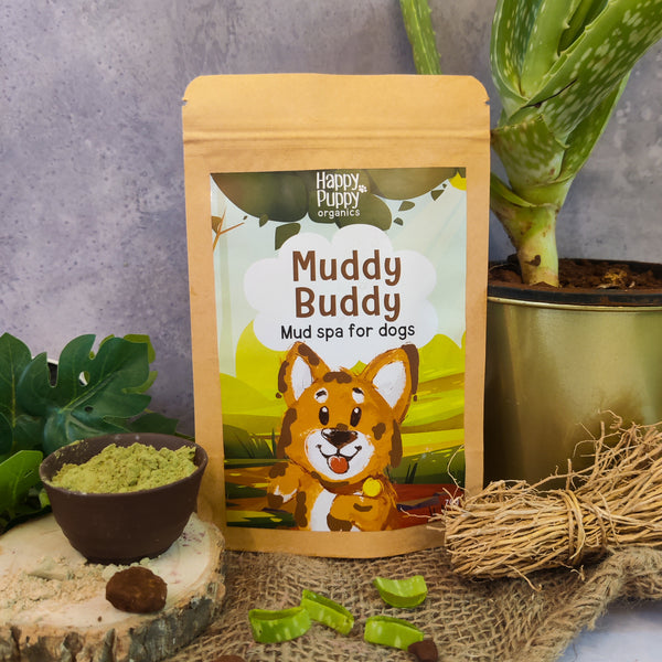 Muddy Buddy Natural Mud spa for dogs