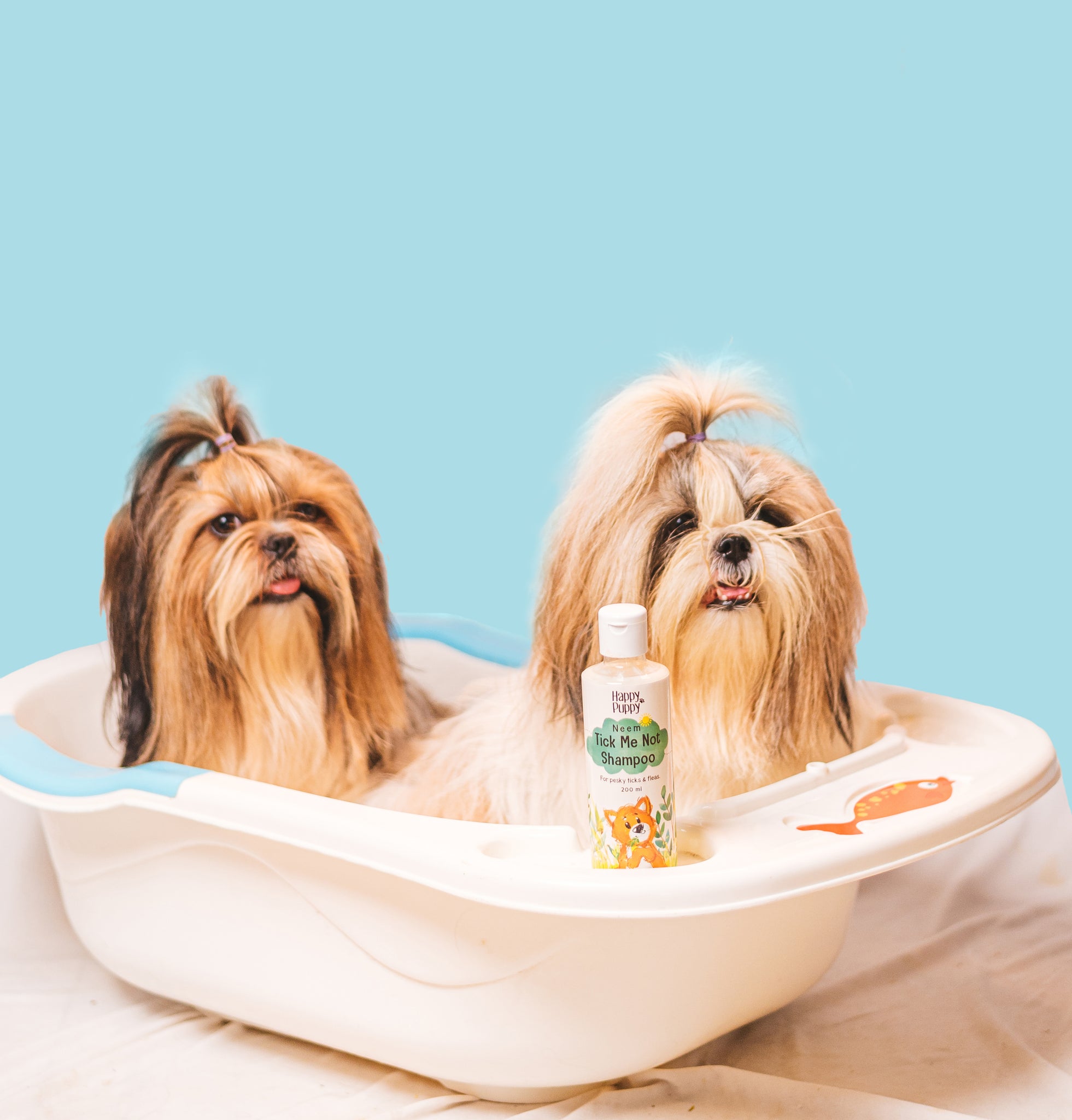 dogs　Shampoo　Organic　–　Anti-tick　Not　Me　Tick　for　Puppy　Neem　Happy　Organics
